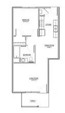 1 Bedroom Flat floor plan